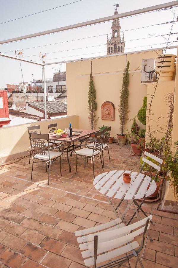 Apartamento Botanic Duplex Terrace 5 Pax Sevilla Exterior foto