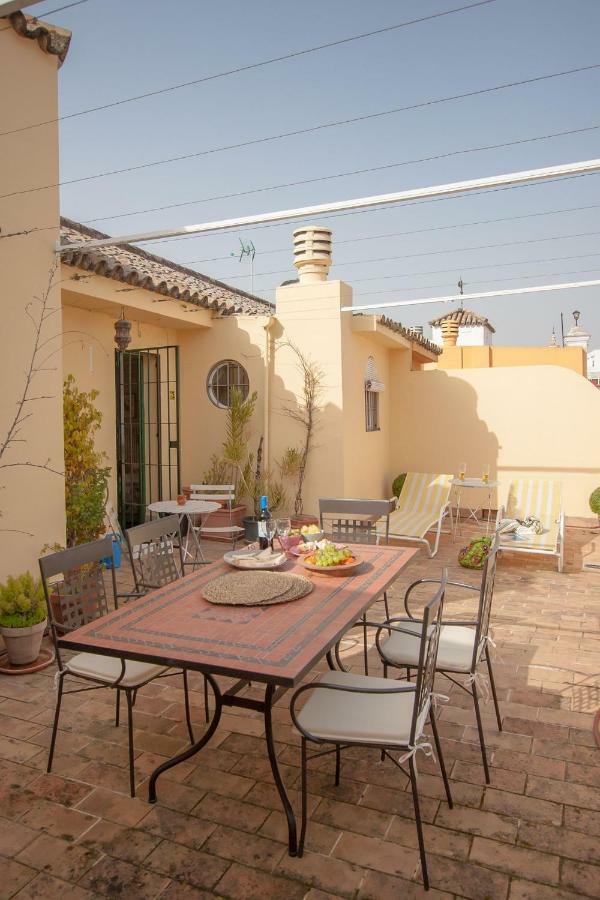 Apartamento Botanic Duplex Terrace 5 Pax Sevilla Exterior foto